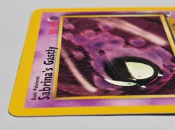 1st Edition SABRINA'S GASTLY First Edition 2000 Gym Heroes Pokemon Card #93/132 - Image 3