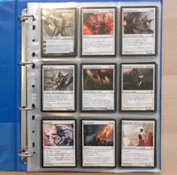 Magic The Gathering MTG New Phyrexia Full Complete Set In Binder - Image 1