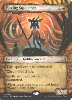 MTG Hexing Squelcher (0317) *Non-Foil* Showcase Rare Lorwyn Eclipsed MT/NM - Image 1