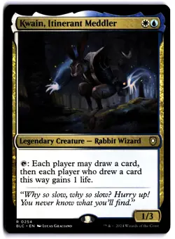 Kwain, Itinerant Meddler NM BLC Commander: Bloomburrow MTG - Image 1