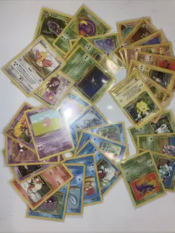 BULK 31 Pokemon Cards-Base Set-VINTAGE~Fossils,Etc. All NM/LP!🔥NO DUPLICATES - Image 2