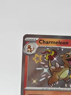 Pokemon Charmeleon Shiny Rare Holo 110/091 SV: Paldean Fates 2024 HP90 - Image 5