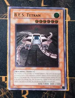 YUGIOH B.E.S. Tetran (EEN-EN017) Ultimate Rare Excellent - Image 1