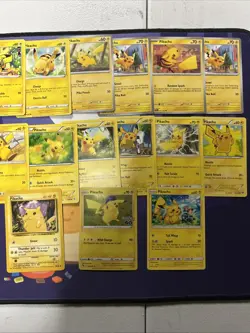 25 Different Pikachu Pokemon TCG Card Lot - Base Set Jungle WOTC Holo + More - Image 3