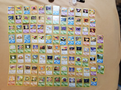 Pokemon WOTC Vintage 100 Cards Neo Jungle Base Set Fossil Mixed Lot Nm To Mp #6 - Image 1