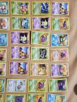 Pokemon WOTC Vintage 100 Cards Neo Jungle Base Set Fossil Mixed Lot Nm To Mp #6 - Image 2