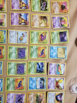 Pokemon WOTC Vintage 100 Cards Neo Jungle Base Set Fossil Mixed Lot Nm To Mp #6 - Image 3