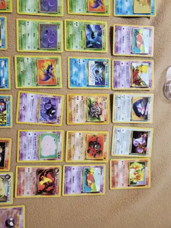 Pokemon WOTC Vintage 100 Cards Neo Jungle Base Set Fossil Mixed Lot Nm To Mp #6 - Image 4