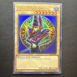 Dark Magician LOB-EN005 NM Ultra Rare Holo Unlimited 25th Anniversary - Image 1