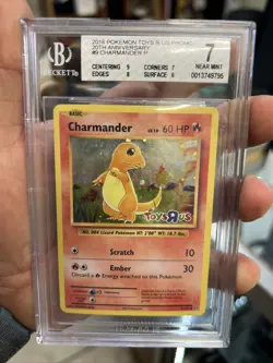 Pokemon Charmander Holo Rare Evolutions Toys R Us XY 2016 Promo #9/108 BGS 7 - Image 1