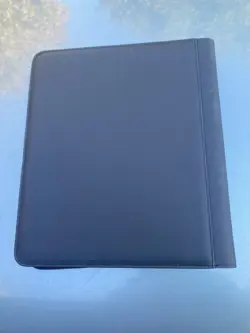 Pokemon XL TOP LOADER Umbreon BLACK Laser Engraved Binder/ Made To Order! - Image 4