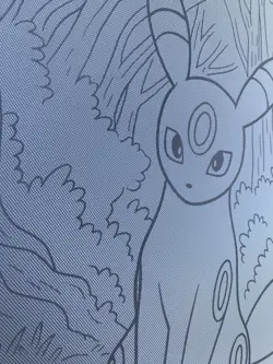 Pokemon XL TOP LOADER Umbreon BLACK Laser Engraved Binder/ Made To Order! - Image 5