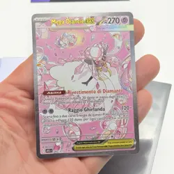CARTA POKEMON MEGA DIANCIE EX 282/217 - ITA - ASCESA EROICA - NEAR MINT - Image 2