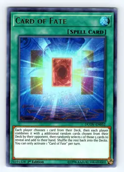 Yugioh Card of Fate DUOV-EN052 1st Edition Ultra Rare - NM 💎 - Image 1