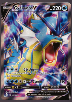 Gyarados V 171/203 Evolving Skies Holo Pokemon TCG Card 2021 NM - Image 1