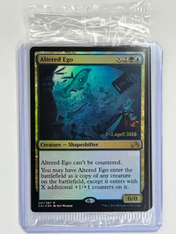 MTG Foil 1X Altered Ego X1 Prerelease Promo (SOI) Magic - Sealed - Image 1