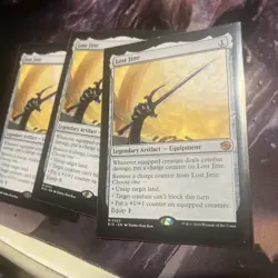 Lost Jitte Outlaws of Thunder Junction: the Big Score Regular NM mtg - Image 1