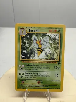 Pokemon Beedrill 21/130 Base Set 2 NM - Image 1