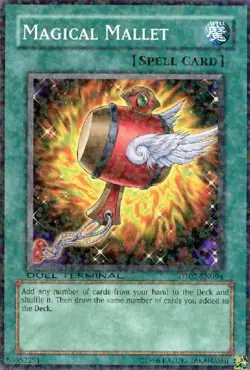 Yugioh! LP Magical Mallet - DT02-EN094 - Common - Duel Terminal Lightly Played, - Image 1