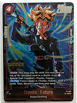 Dragon Ball, 4 Card, Release Event, GOLD STAMPED, Tournament Winner's, Bundle. - Image 3