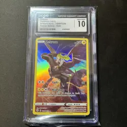 CGC 10 Zekrom TG05/TG30 Trainer Gallery SWSH Brilliant Stars Pokemon Card - Image 1