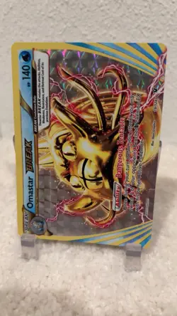 Pokemon Lugia Break and Omastar Break Pokemon Card Along with A Kingdra Rare - Image 4