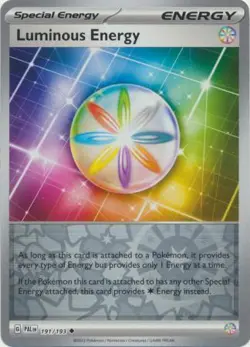 Luminous Energy 191/193 Reverse Holo | Paldea Evolved | Pokemon Card - Image 1