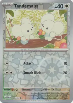 Tandemaus 167/193 Reverse Holo | Paldea Evolved | Pokemon Card - Image 1