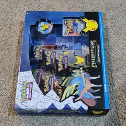 Pokemon TCG Celebrations Zacian Deluxe Pin Collection Box 25th Sealed - Image 4