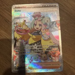 Pokemon TCG Iono 269/193 Paldea Evolved Special Illustration Rare NM Condition - Image 1