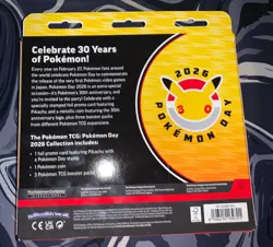 Pokemon Day 2026 Collection Box 30th Anniversary - Brand New Factory Sealed✅ - Image 2