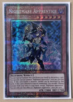 Nightmare Apprentice MP25-EN004 Starlight Rare 1st Ed - Image 1