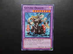 Yugioh - Gatling Dragon LCJW-EN267 Common 1st Edition - Image 1