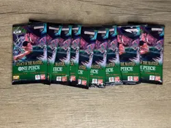 9x One Piece TCG English OP-12 Legacy of the Master Loose Booster Pack - Image 4