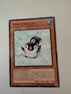 Yu-Gi-Oh TCG Puny Penguin ABYR-EN037 1st Edition Regular Common Card NM - Image 1