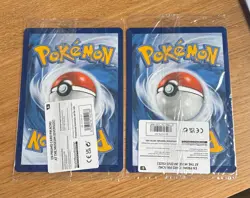 Pikachu at the Museum PROMO Pokemon Card X2 National History SEALED - Image 2