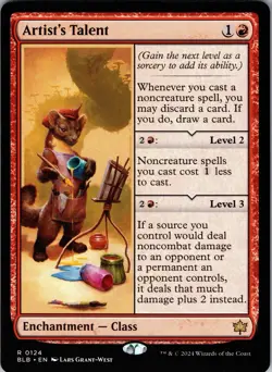 ~ Artist's Talent ~ NM ~ Bloomburrow ~ MTG ~ - Image 1