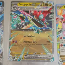 Pokemon TCG 6 x EX Cards (PHF, SSP, TVM, BLK, & SVI) Bulk Bundle - Image 3