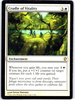 #7 Cradle of Vitality Shards of Alara Rare - Image 1