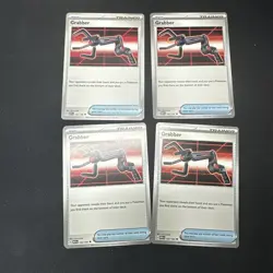 4 x Grabber 162/165 Uncommon Scarlet & Violet - 151 Pokemon - NM Playset - Image 1