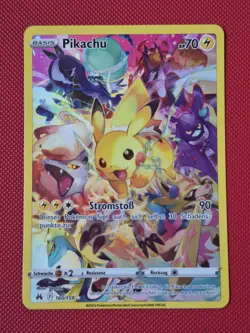Pikachu CRZ 160 Deutsch Crown Zenith Pokemonkarte Near Mint Zenit Der Konige DE - Image 1
