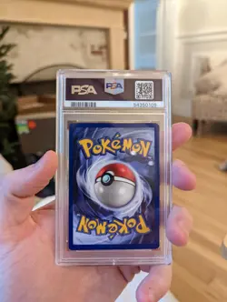 1999 Pokemon TCG Jungle Set Rhydon Card #45 - PSA 8 NM MINT - Image 3