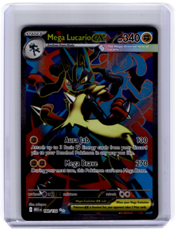 Pokemon TCG Holo Ultra Rare Full Art Mega Lucario EX 160/132 Near Mint or better - Image 1