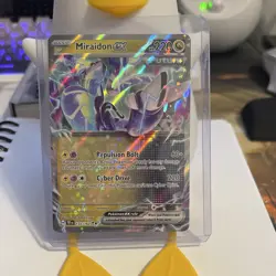 Pokemon Miraidon ex 122/162 SV05 Temporal Forces Double Rare Holo EX 220 HP - Image 1