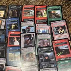 117 Decipher 1998 Star Wars Card Lot Unplayed Cards - Image 2