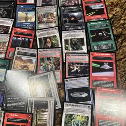117 Decipher 1998 Star Wars Card Lot Unplayed Cards - Image 3