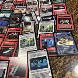 117 Decipher 1998 Star Wars Card Lot Unplayed Cards - Image 4