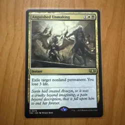 Anguished Unmaking - N/M - Tarkir Dragonstorm - MTG Magic The Gathering Card - Image 1
