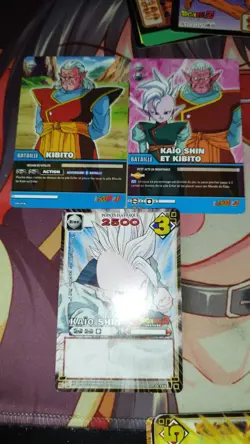 Lot Cartes Dragon Ball Z Carddass Kaio Shin DBZ set card kai Kibito - Image 1