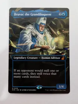 Bruvac the Grandiloquent - Ravnica Remastered - Anime Borderless - (0418) - NM - Image 1